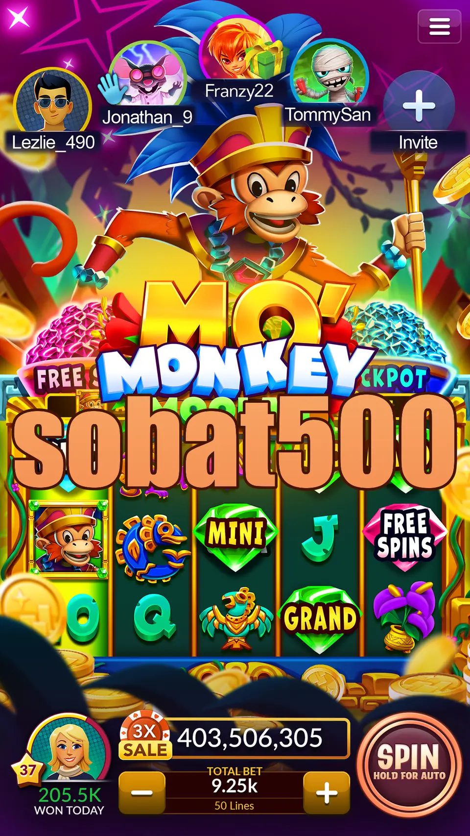 sobat500 Tangkapan Layar Resmi APK